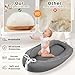 Baby Lounger Cover for Newborns, Reversible & Adjustable Infant Nest, Soft Baby Nest, Breathable & Washable, Portable Lounger for Boys & Girls