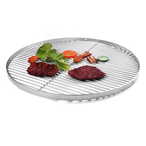 DREIBEIN SchWENKGRILL mit Kurbel und EDELSTAHL GRILLROST 80 cm und TASCHE – Bild 3