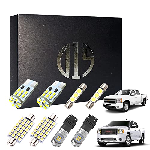 Kit de luces LED interiores para Chevy Silverado GMC Sierra 1999-2014 miniatura 1