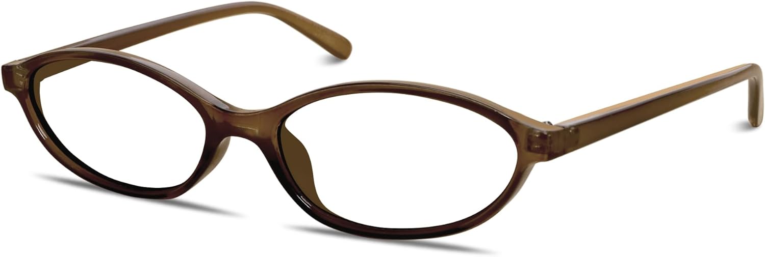 Retro Oval Sunglasses for Women Chic Cat Eye 90s Sunnies Lightweight Narrow Shades Trendy UV protection Sun Glasses