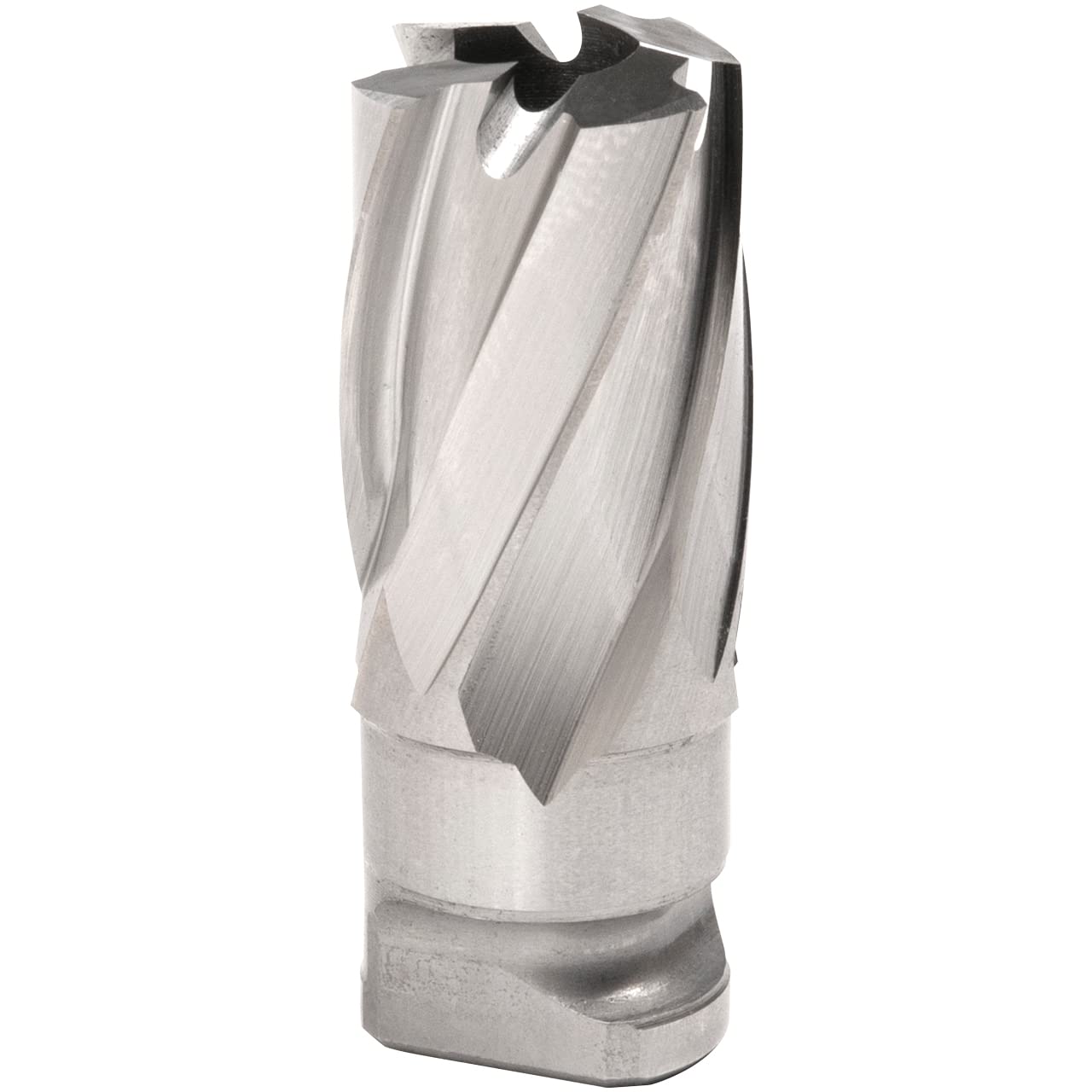 Hougen 17122 Rotaloc Annular Cutter | 11/16 Diameter | 3/4 Cutting Depth | Bayonet Style Twist Lock Shank | M2 HSS Cutting Edge | 350 BHN | for Use with HMD115 Mag Drill