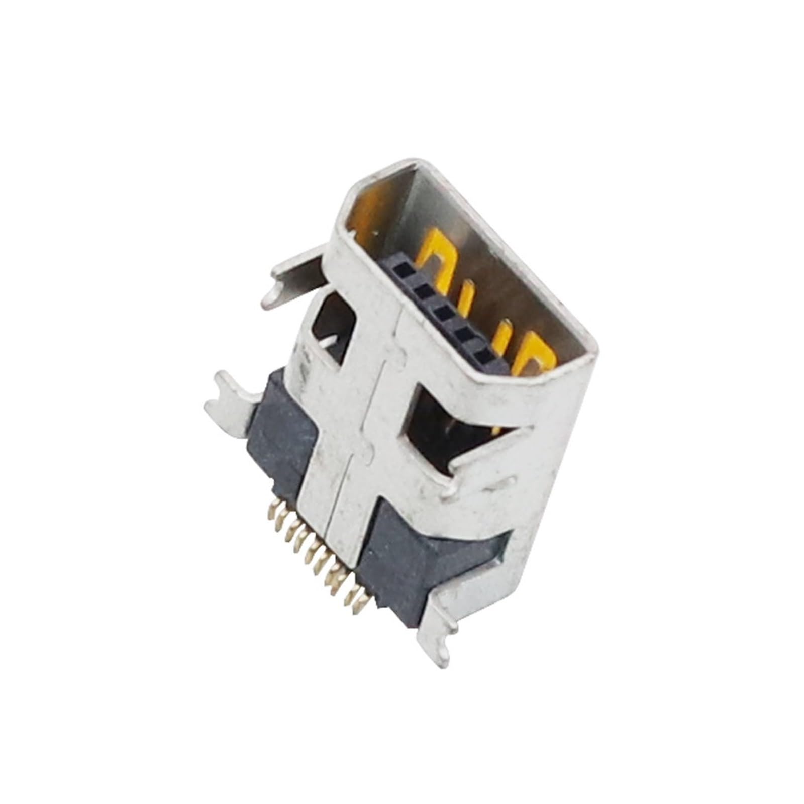 Męski adapter złącza jack mono, 10/50 szt. żeńskie mini USB typu B 10Pin SMT SMD DIP montaż złącza jack gniazdo ładowania wtyczka zasilania port płaskie usta(50 Pcs)