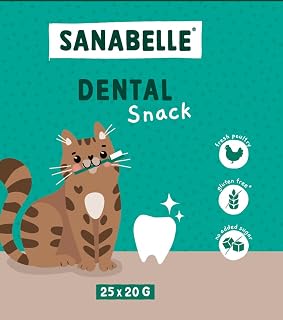 Sanabelle Dental Snack für Katzen, 25x20g