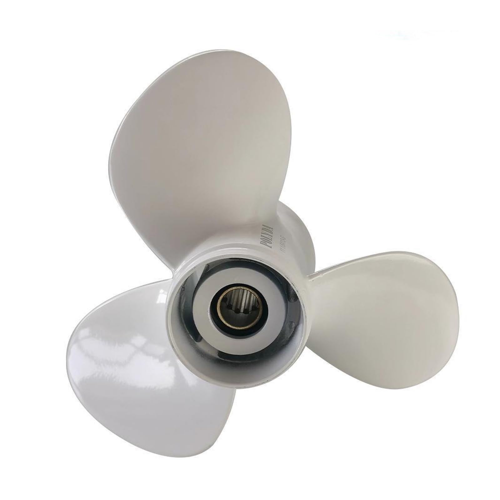 Elica in lega di alluminio, elica marina fuoribordo compatibile con Yamaha 25-60HP (11 3/8X12-G)