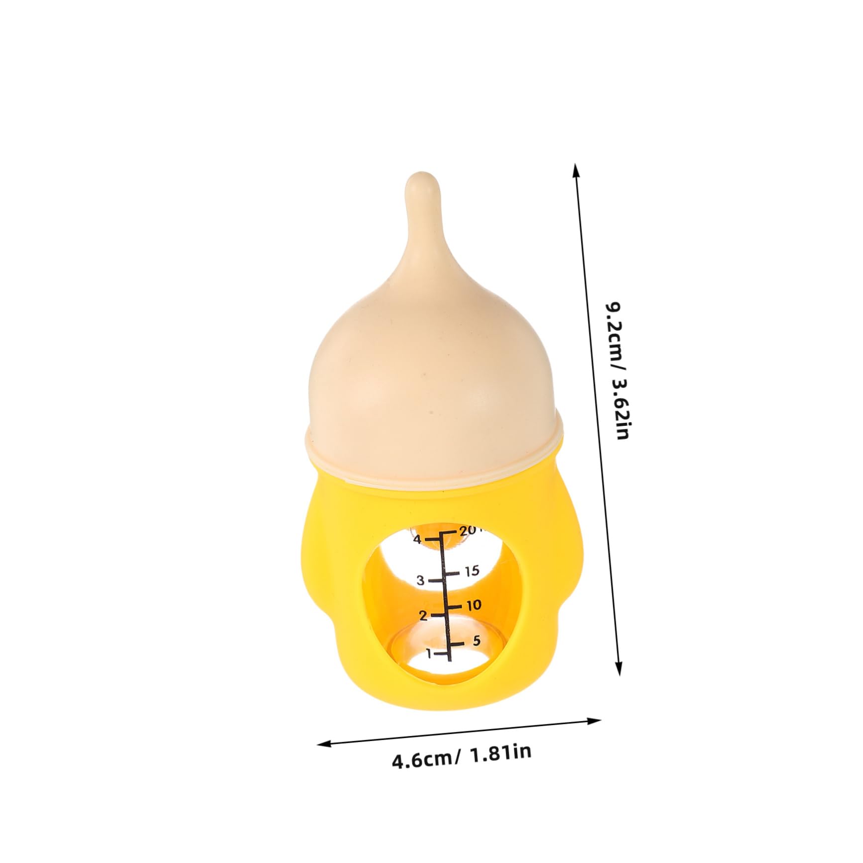 Toddmomy Reusable Kitten and Puppy Feeding Bottle Silicone Pet Nursing Bottle for Newborn Cats and Dogs Safe and Easy to Clean Pet Feeder with Controlled Milk Flow for Young