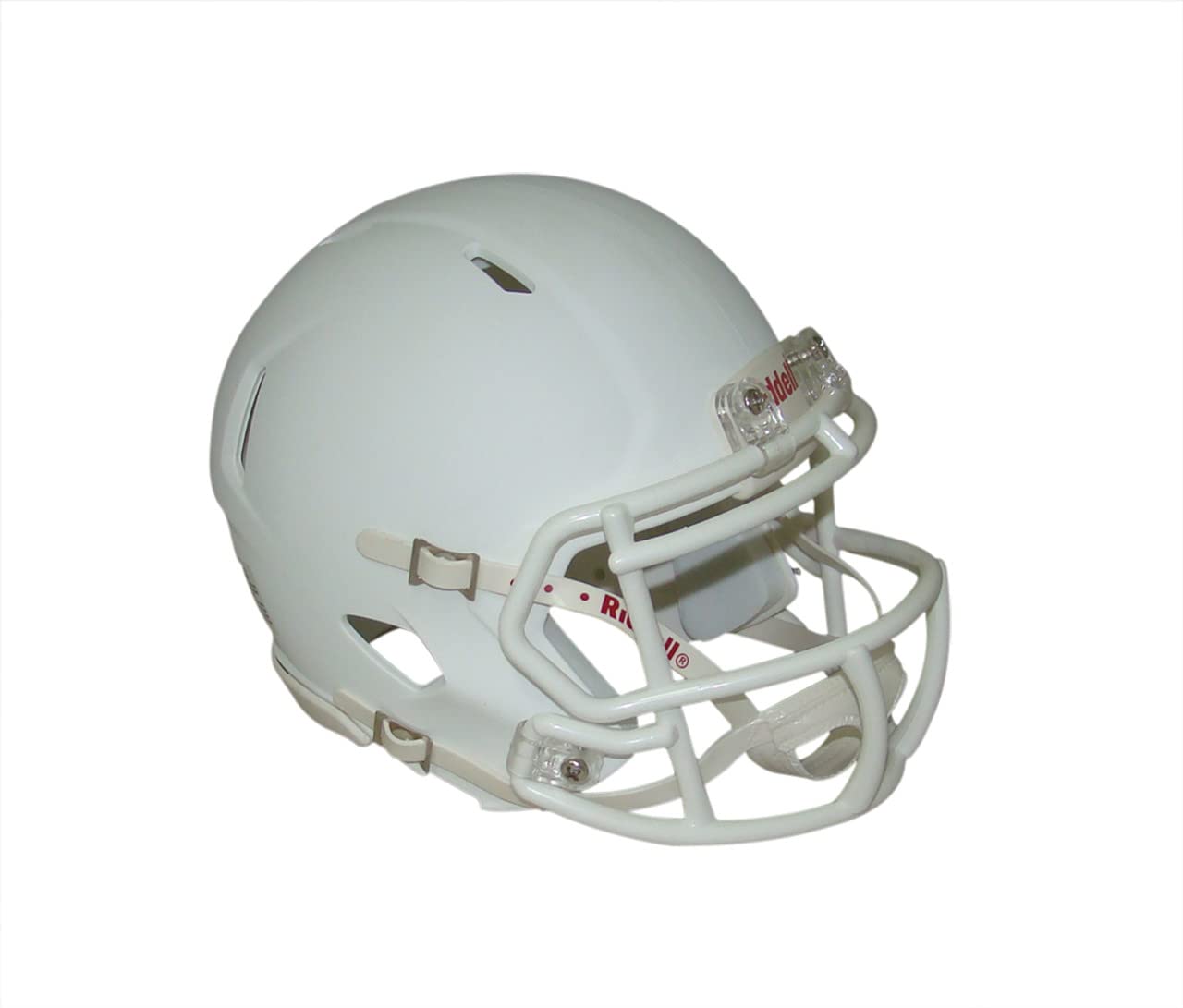 Amazon.com : White with White Mask Blank Riddell Revolution Speed