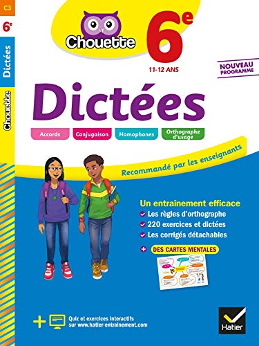 Télécharger Dictées 6e: cahier d'entraînement en orthographe livre En ligne