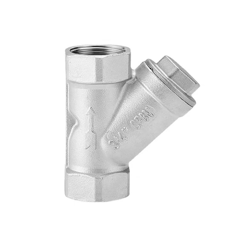 Filtr Siatkowy Inline Y, Gwint BSPT Ze Stali Nierdzewnej 304, Siatka 80, Łącznik Rurowy Antykorozyjny Do Oleju Gazowego Powietrze Woda, 1 Szt.(DN100 4 Inch)