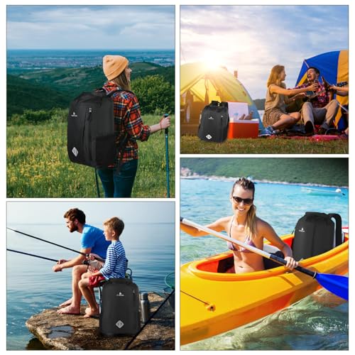 Sac à dos étanche 20L avec accessoires de protection imperméables contre l'eau et le sable