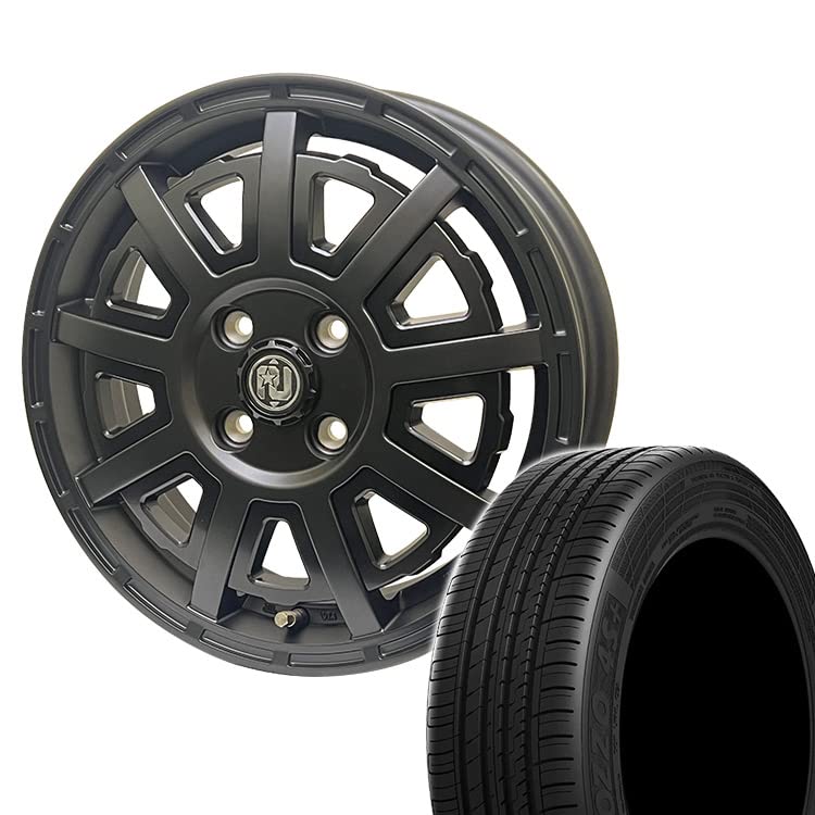 Amazon | RIVAI OFFROAD Plastic Bomb 15x4.5J 4/100 +43 マット 