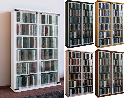 Elegantes Cd Schrank Mit Glastr Fotos
