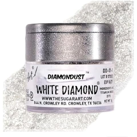 The Sugar Art DiamonDust Edible Glitter Cover