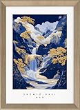 DIMENSIONS IDÉALES: Format 50 x 70 cm parfait pour les espaces de vie modernes – Se combine harmonieusement avec d'autres tableaux pour créer un mur d'images personnalisé et élégant.