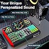 Podcast Equipment Bundle with 3.5mm Condenser Boom Mic for Pc/Phone Live Streaming Singing Gaming Music Recording, Live Sound Card Audio Mixer, Sound Board with Voice Changer, Denoise #1