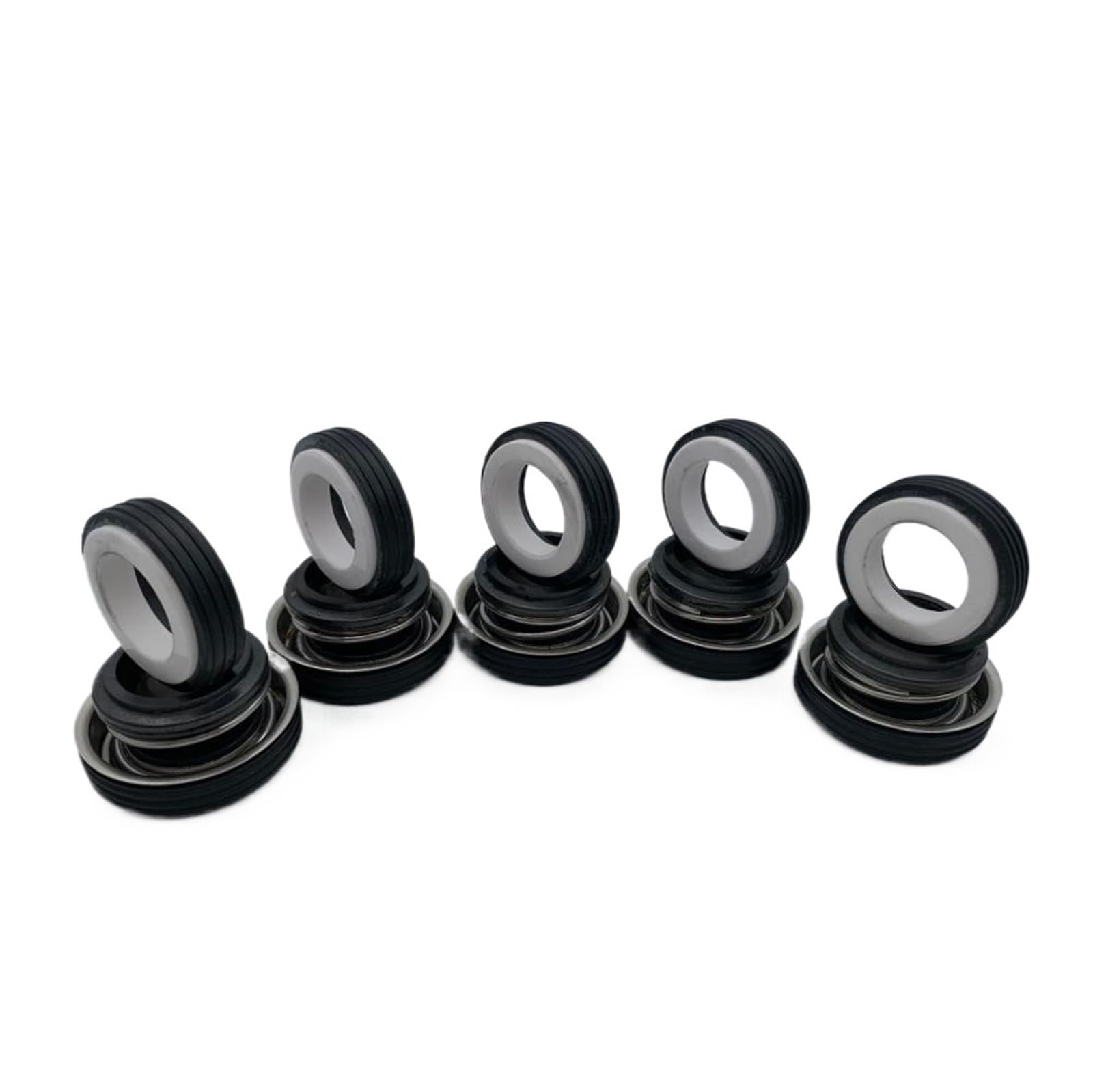 Trojtbuhq Ca-Ce-Nbr (5 Pcs) Ft-10 Mechanical Seals For Shaft Size 10Mm Pumps (Material:carbon/Ceramic/Nbr)(Ca-Ce-Nbr (5 Pcs))