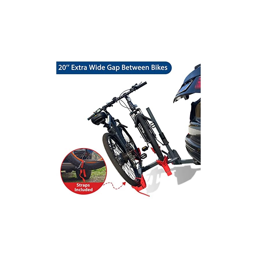 MARVOWARE 2'' Hitch Bike Rack for Cars BeginnerMountainBikes