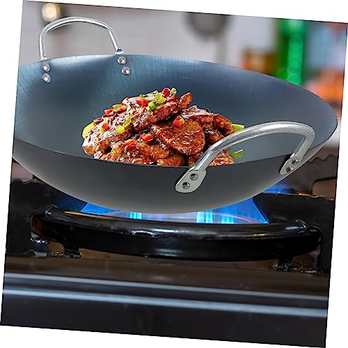 Wok de hierro ULTECHNOVO para cocina doméstica miniatura 6