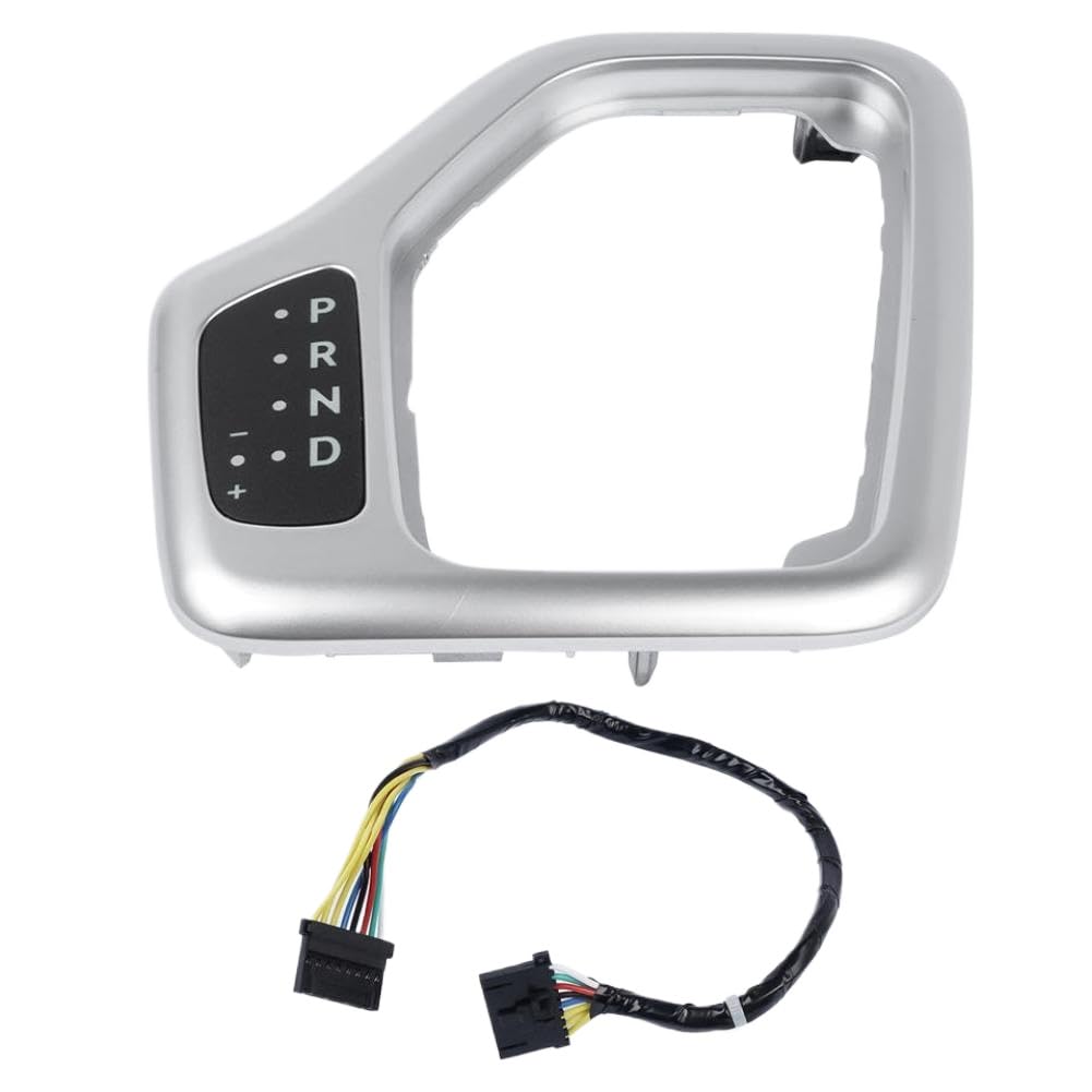 Lunetta del cambio con cablaggio, finitura argento, compatibile con Cherokee 2014-2018 (dopo giugno 2014)