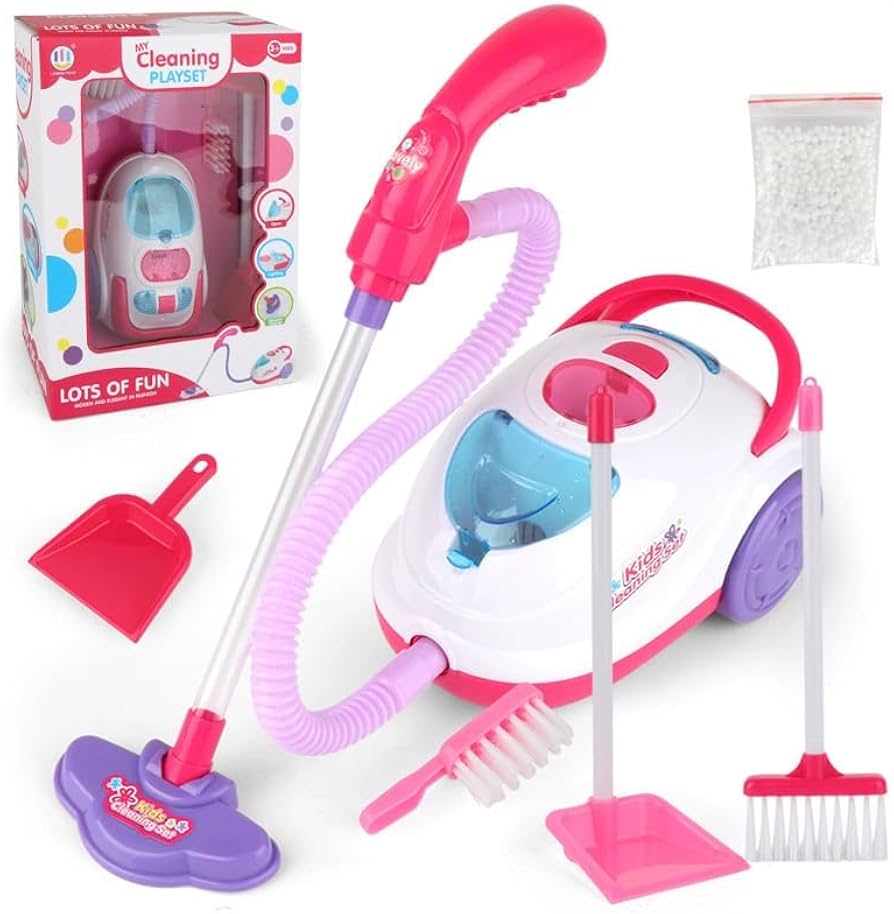 Amazon.co.jp: SASATO 掃除機 おもちゃ おままごと お掃除セット 家事