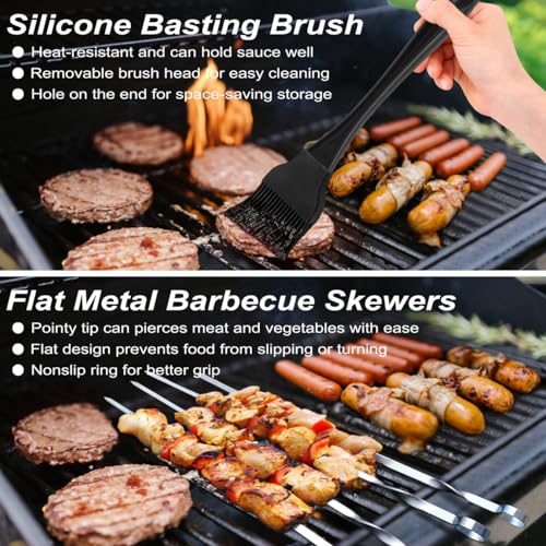 Set de Accesorios para Parrilla POLIGO 26 Piezas Acero Inox miniatura 4