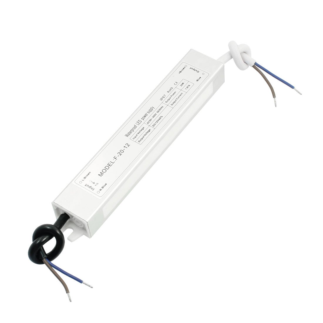 Transformateur LED 12V 20W à tension constante pour éviter le scintillement