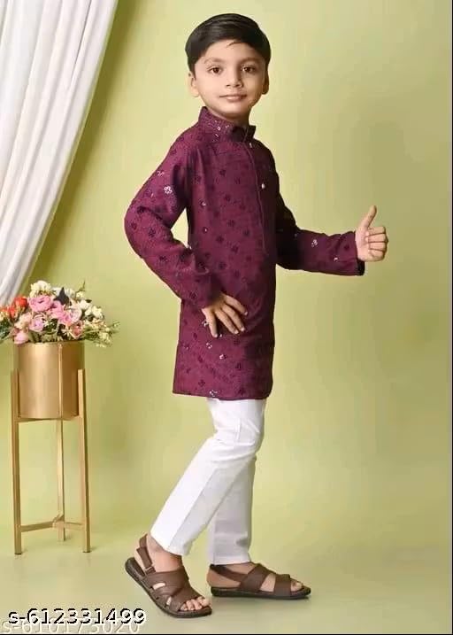 Image of Baby Boys Cotton blend dress for summer season and all seasons ||Tikki punjabi,b
