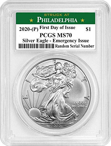 2020 American Silver Eagle Silver Eagle $1 MS-70 PCGS MS