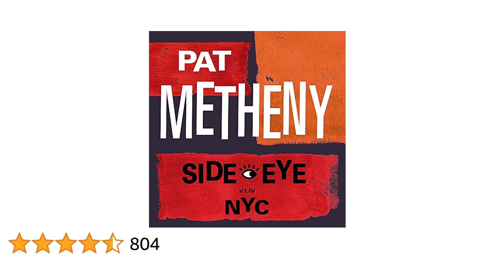 米、加2LP Pat Metheny Side Eye NYC V1.IV 538693931 Modern Recordings /00660 Side-Eye Nyc (V1.Iv): Pat Metheny: Amazon.ca: Music