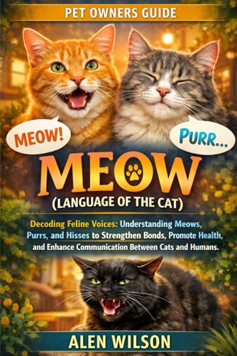 MEOW(LANGUAGE OF THE CAT): Decoding Feline Voices: Understanding Meows, Purrs,