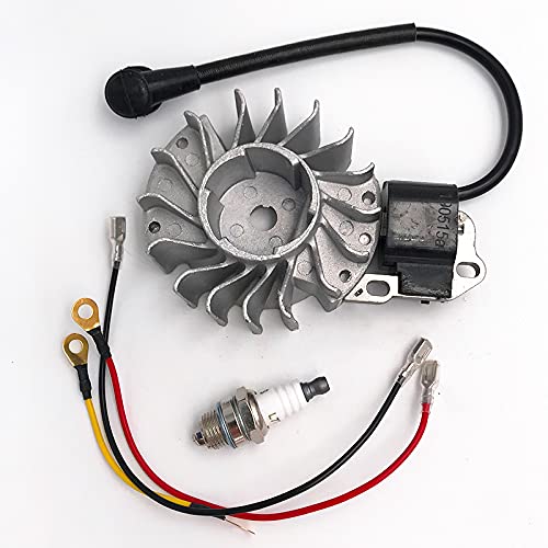 Kit de bujías de Bobina de Encendido Volante for Motosierra 021 023 025 MS210 MS230 MS250 MS 210 230 250 Accesorios de Repuesto para cortacésped