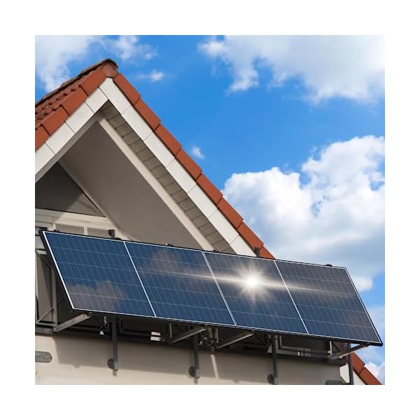 830W / 600-800W Solaranlage Balkonkraftwerk Micro Inverter Hoymiles Set Monokristallin genehmigungsfrei Solarpanel Solarmodul Photovoltaikanlage – Bild 10