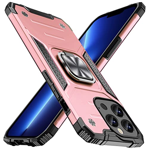 ALANMOND Coque pour iphone 13 Pro Max Militaire Antichoc TPU Souple et PC Rigide Protection Etui Cover