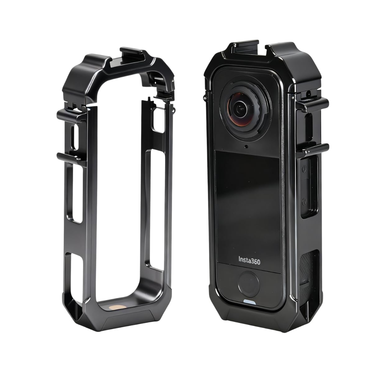 Fotoleey Rahmengehäuse für Insta360 X4 Air – Leichtgewichtiges und langlebiges Kunststoffkafig