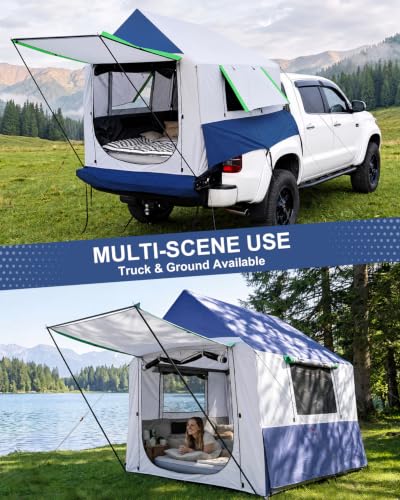 Truck Bed Tent for Camping Inflatable Pickup Truck Tent with Pump 5.5ft–8ft - Image 5