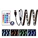 LED Strip Lights, 16.4 ft 300 LEDs SMD 5050 LED Light Strip IP65 Waterproof RGB LED Strip Color Changing LED (16.4 ft, 1 Pack LED Strip Lights)