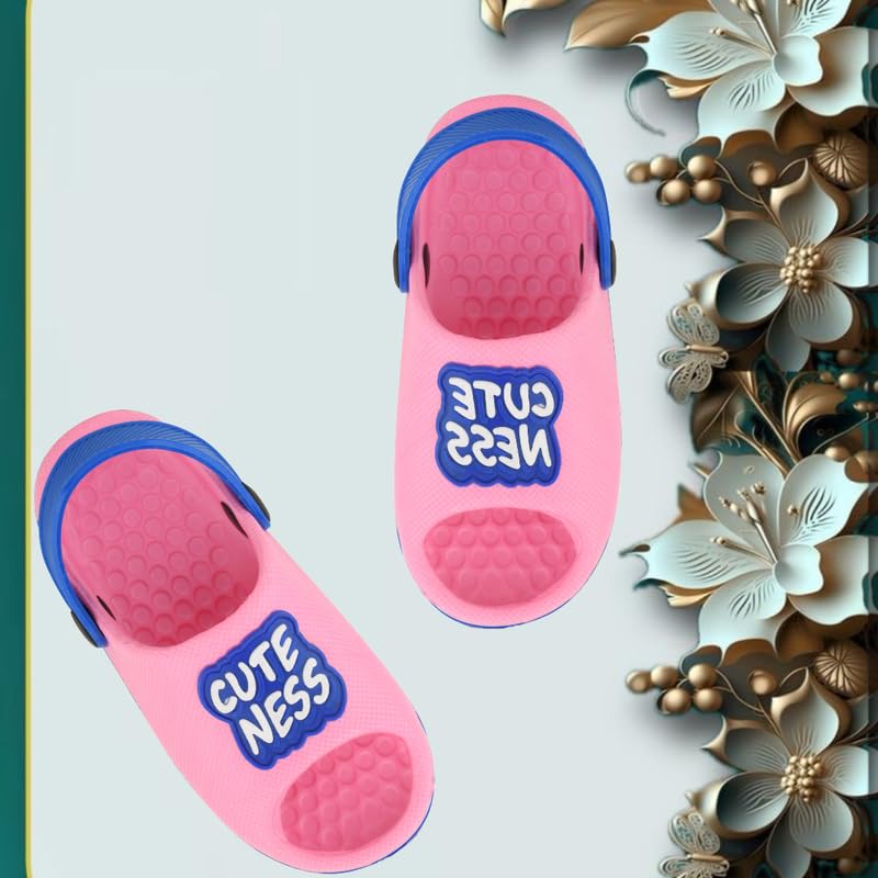Image of SMARTOTS Lighweight Eva Flipflops for Kids, Stylish CuteNess Sling Back Kids Flipflop for Everyday Use