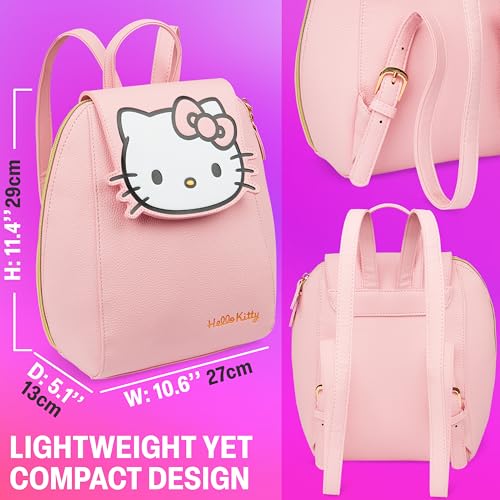 Sac à dos rose Hello Kitty Sanrio, le sac compact et logeable
