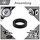 Parts and Parts Radialwellendichtring 20x31x7mm, AS/TC/BASL/WAS, DIN 3760 Simmerring, NBR 70, hitze & chemikalienbeständig, ideal für Motoren, Pumpen, Getriebe & industrielle Anwendungen