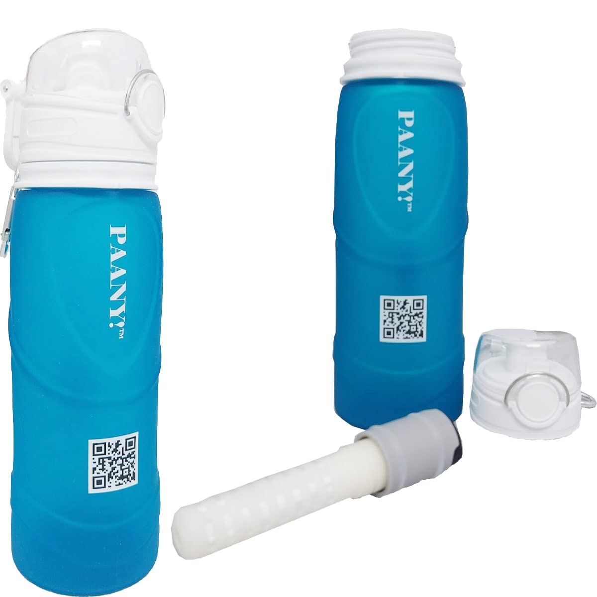 Filtre à eau avec bouteille Bleu Paany : eau pure instantanée sans plastique jetable - 2