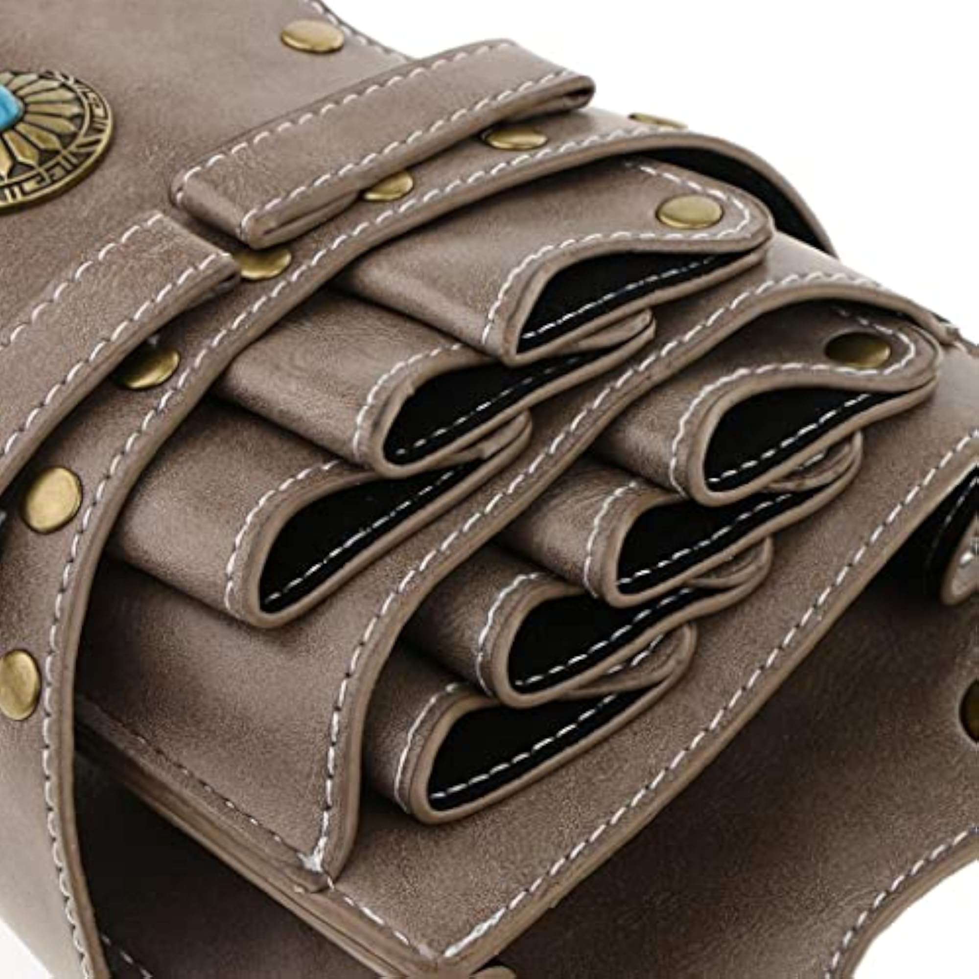 Leather Barber Scissors Holder Pouch, Tools Waist Bag