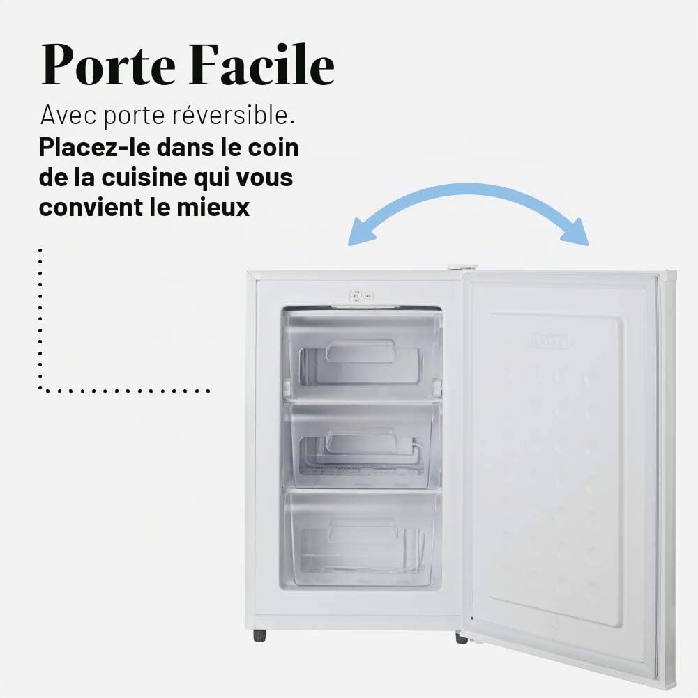 Universal Blue - NEPTUNO II Congélateur sous Plan de Travail 73 litres