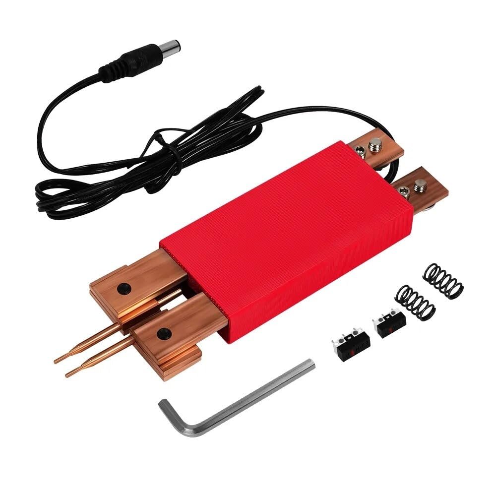 Saldatrice A Punti Per Batterie ZK-XW1 – 12V 1500A Con Display LCD, Per Nastro Nichel 0,1-0,3mm, Controller Portatile