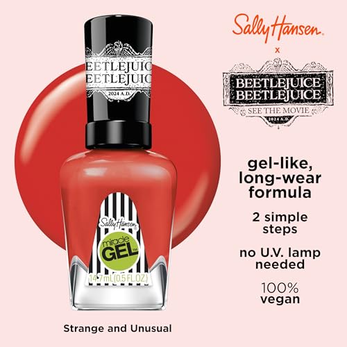 Esmalte de uñas gel Beetlejuice color cereza miniatura 4