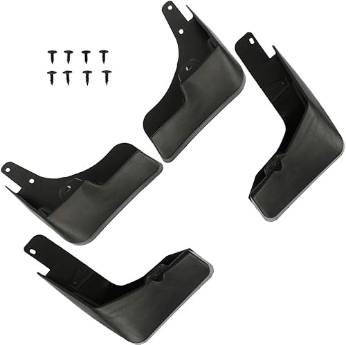 Miniatura 1 de ECCPP 4 protectores de barro delanteros y traseros para Nissan Rogue 2014-2020 Sport Utility, para Nissan X-Trail 2014-2020 Sport Utility
