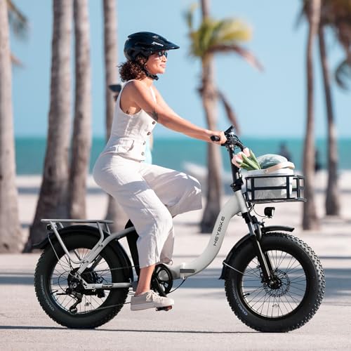 Image of Heybike Ranger 2.0 Folding Electric Bike for Adults, 1400W Peak Motor Ebike