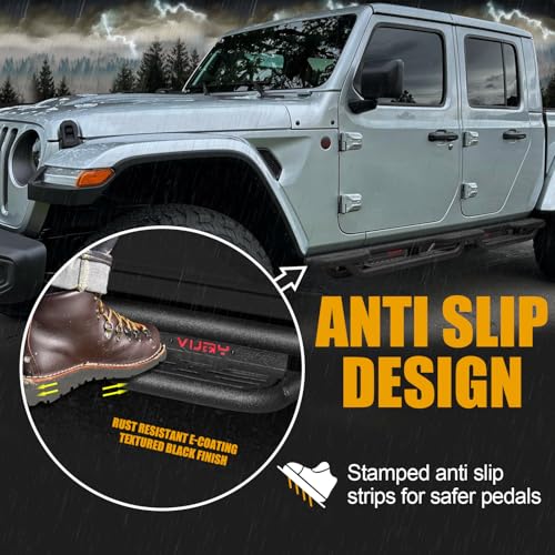 Estribos laterales para Jeep Gladiator JT 4 puertas 2020-2025 miniatura 5