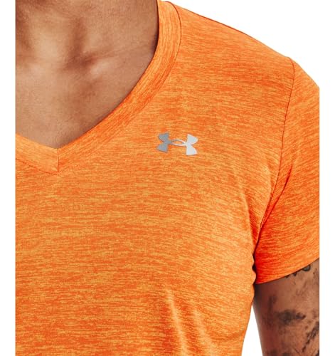 Image of Under Armour Womens Tech V-Neck Twist Short-Sleeve T-Shirt