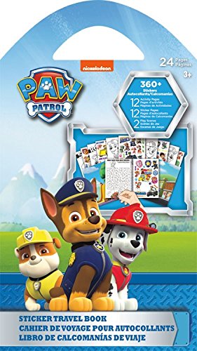 Autocollants Pat'Patrouille et cahier d'activités avec 350 stickers enfant
