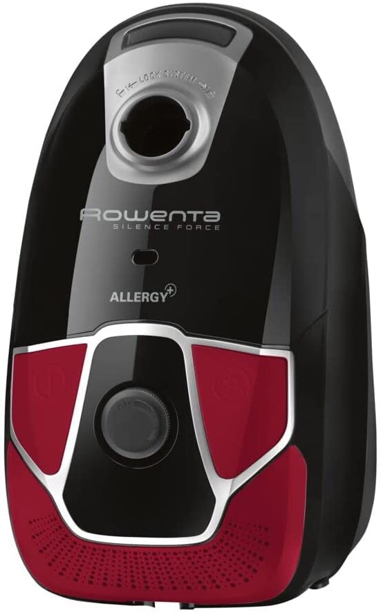 Rowenta Silence ForceRO6859EA stofzuiger met zak,4,5 Liter,zwart/rood - Image 4