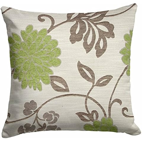 Chrystie Chenille Floral Cushion Cover 18" Cover